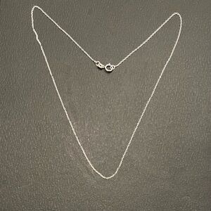 Elegant Sterling Silver Necklace - 16” inches (NWOT)